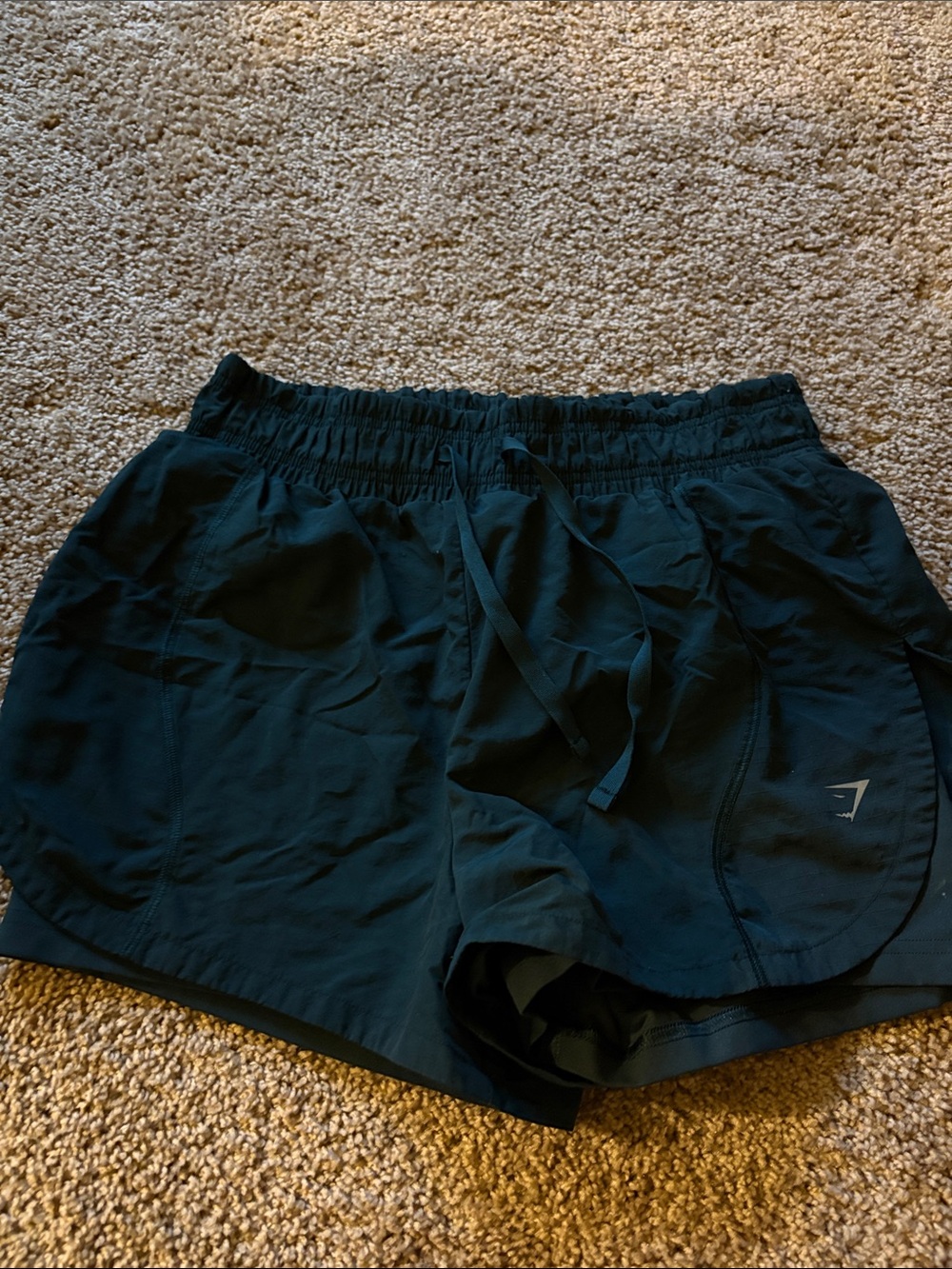 Gymshark Women’s Black Athletic Training Shorts